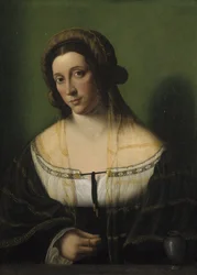 Porträt einer Dame als Maria Magdalena